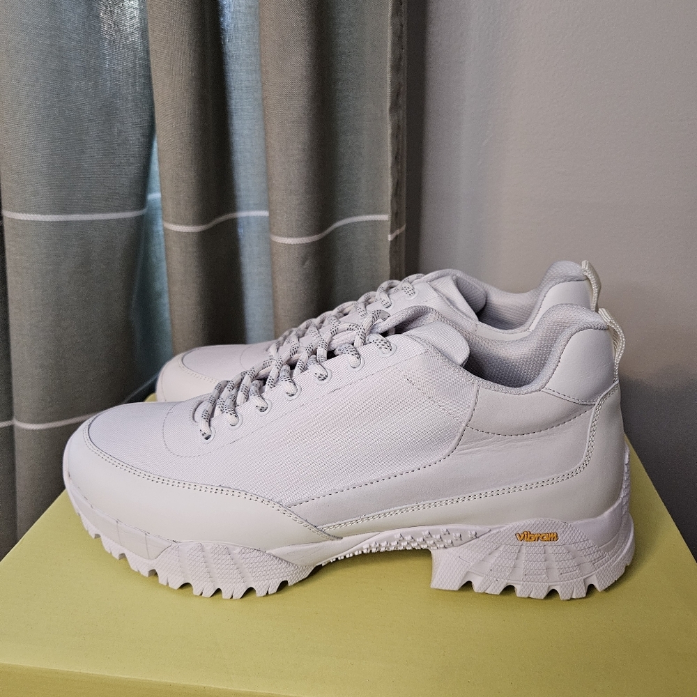 NEW J.Lindeberg Hiker Sneaker White Chunky Mens Trail Shoes EU 43 | US 10 Vibram - Picture 6 of 16